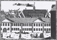 Kommunitetsbygningen, 1750